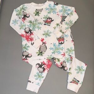 Burt's Bees Baby Cozy Penguin PJ Set | 4T